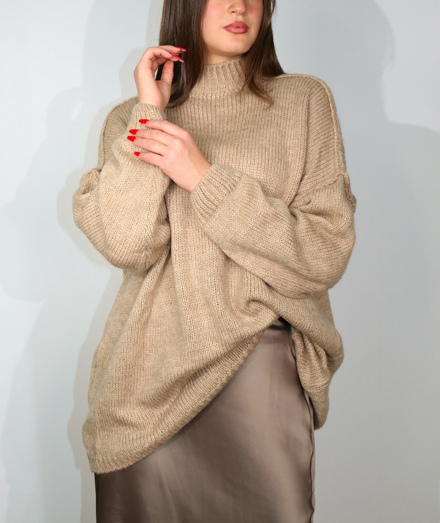 Pull Beige 
