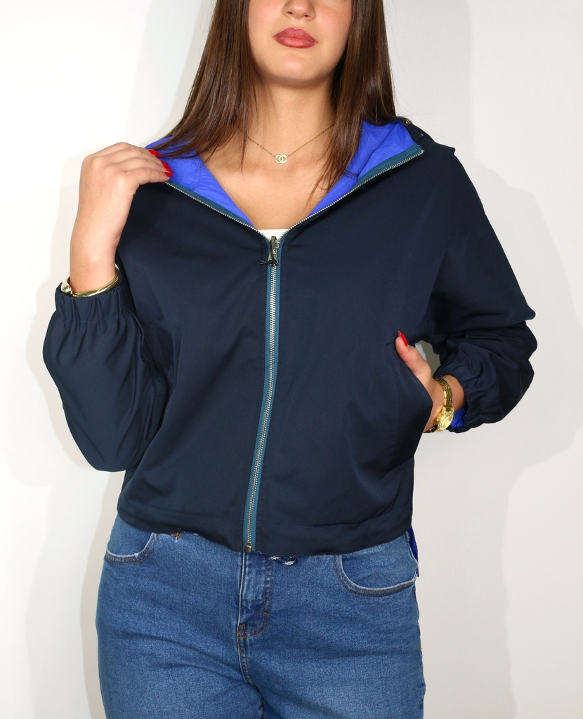 Veste Double-Face Blue