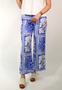 Pantalon Imprimé Wave