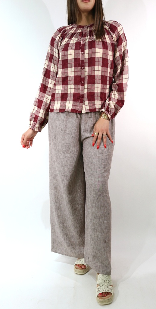 Chemise à carreaux 