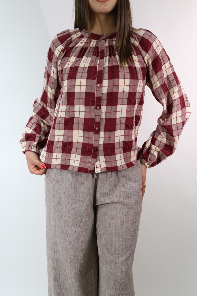 Chemise à carreaux 
