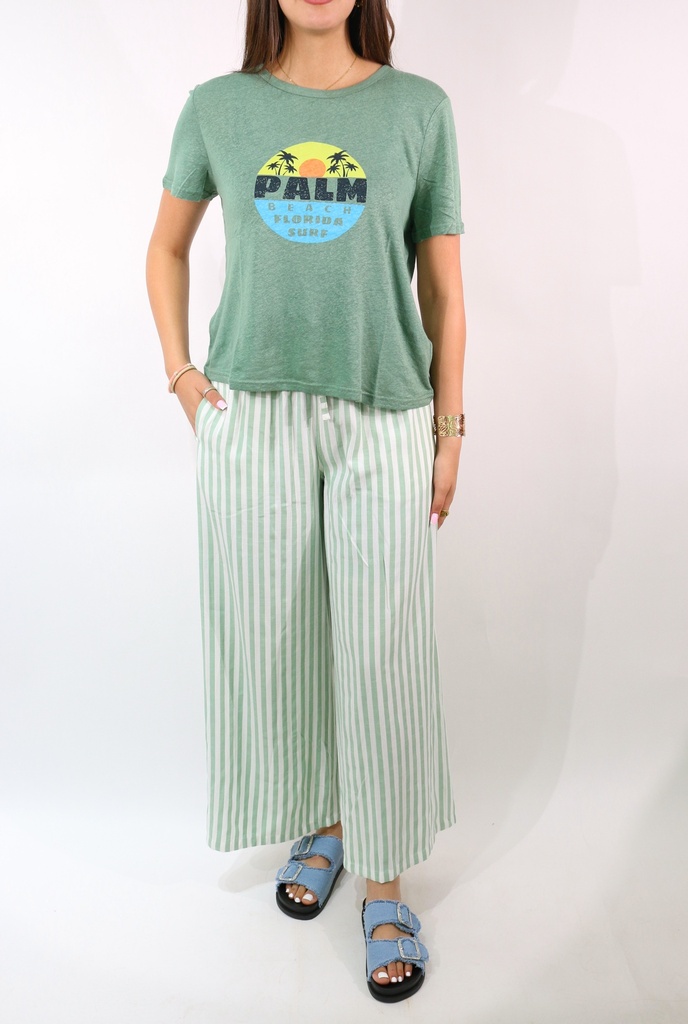 Pantalon à rayures 