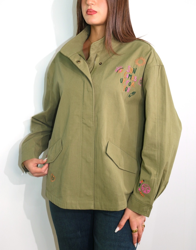 Veste MOMOONLIGHT Green