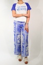 Pantalon Imprimé Wave