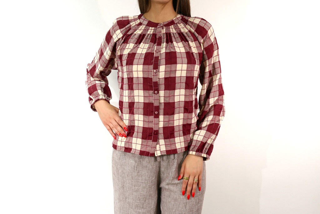 Chemise à carreaux 