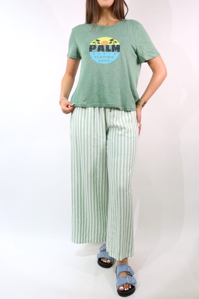 Pantalon à rayures 