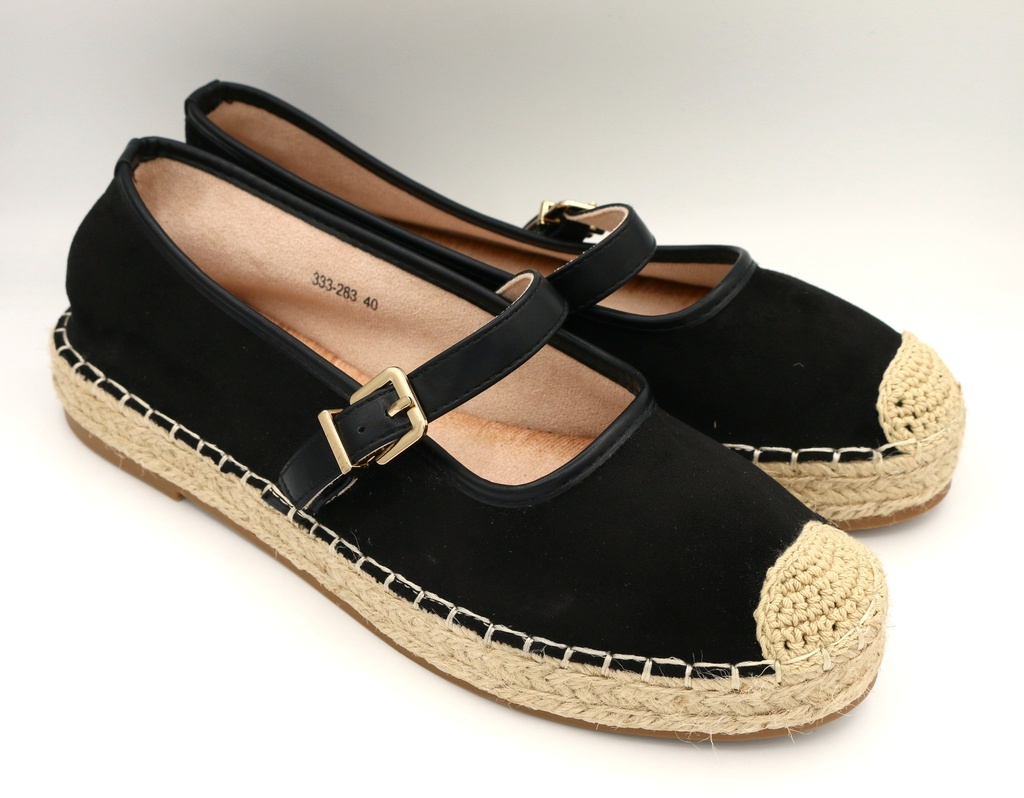 Espadrille Noir