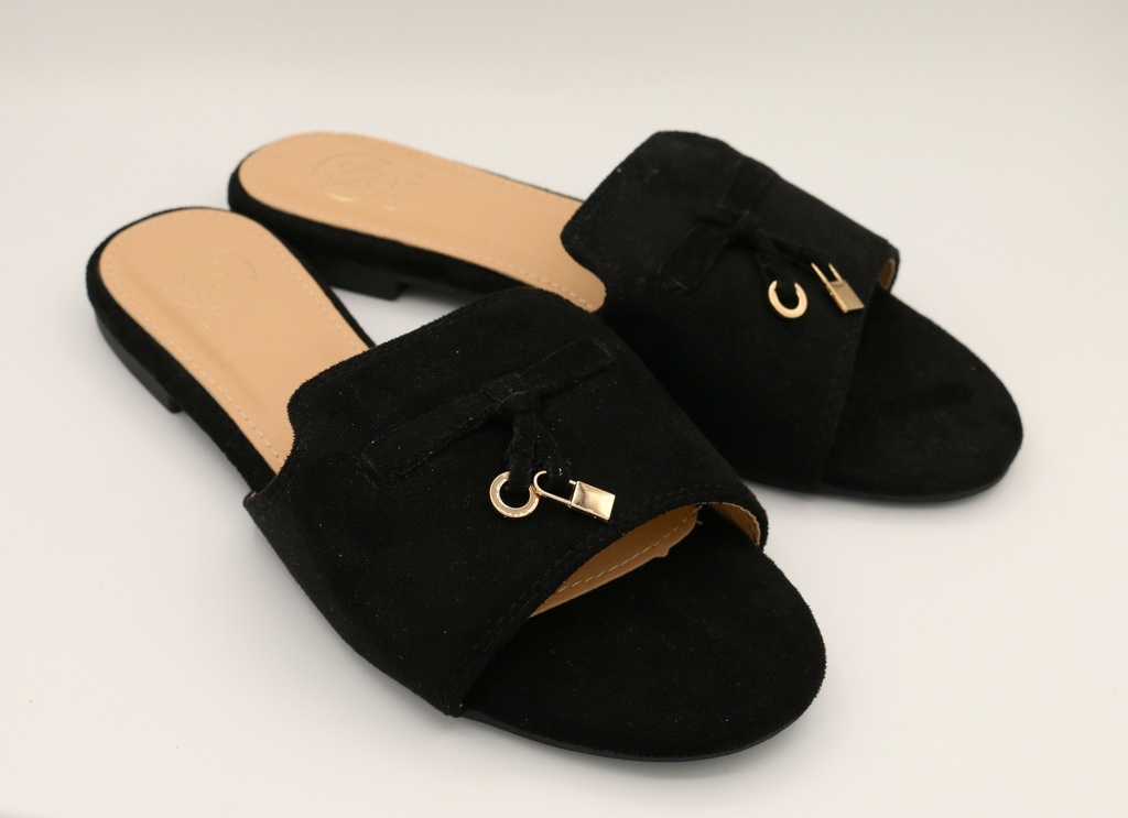 Mules Cadenas Noir