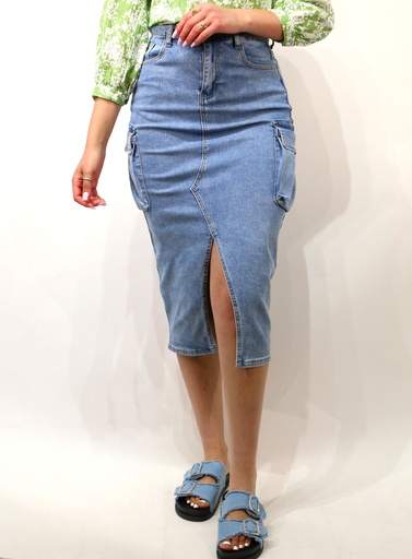 Jupe Crayon en jean 