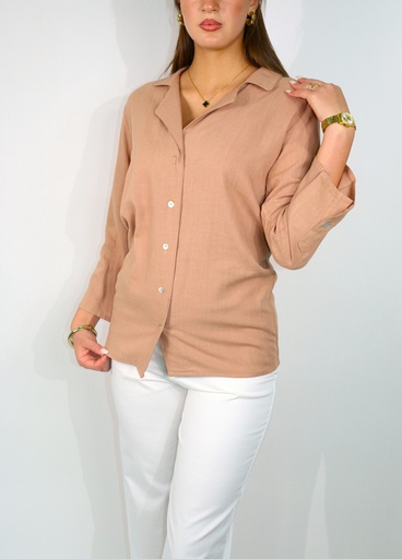 Chemisier ALOIS Beige